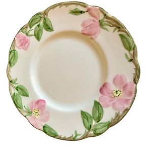 Franciscan Desert Rose Bread & Butter Plate, USA, Early Piece w/One Numb…